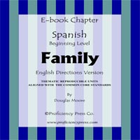 Family spanish e book cover